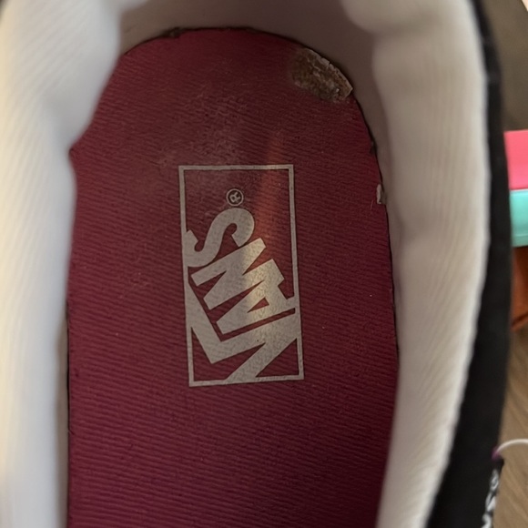 Vans Shoes Checkered Rainbow Slip On Shoes Size 6 - Picture 5 of 7